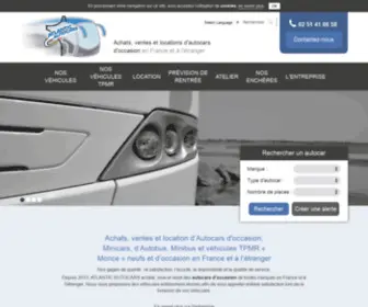 Atlantic-Autocars.fr(Achat Vente Location) Screenshot