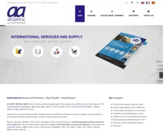Atlantic-Avitaillement.com(Shipchandler) Screenshot