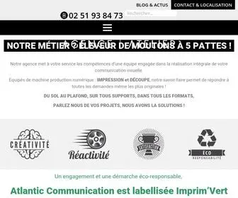 Atlantic-Communication.fr(Atlantic communication) Screenshot