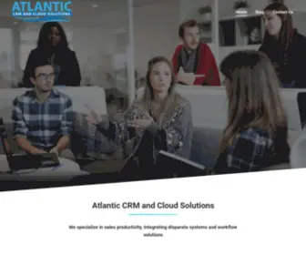 Atlantic-CRM.com(Atlantic CRM and Cloud Solutions Miami FL) Screenshot