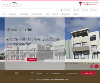 Atlantic-Villa.com(Boutique Guesthouse and Conferencing) Screenshot