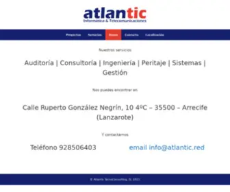 Atlantic.red(Informática & Telecomunicaciones) Screenshot