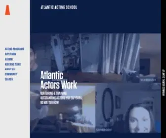Atlanticactingschool.org(Atlantic Acting School) Screenshot