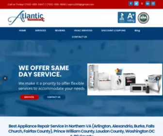 Atlanticappliancerepair.com(Atlantic Appliance Repair) Screenshot