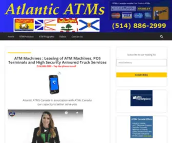 Atlanticatms.com(Atlantic ATMS Canada) Screenshot