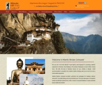 Atlanticbhutan.com(Bhutan Travel Agent) Screenshot