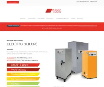 Atlanticboilers.com(Atlantic Boilers supply a wide range of commercial boilers & heating equipment Sectors) Screenshot