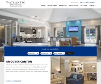 Atlanticbridgemillliving.com(The Atlantic Bridgemill) Screenshot