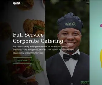 Atlanticcatering-GH.com(Full Service Corporate Catering) Screenshot