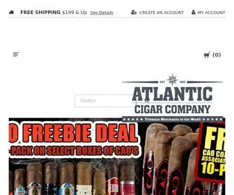 Atlanticcigar.com(Atlantic Cigar Co) Screenshot