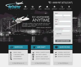 Atlanticcityjetcharter.com(Atlantic City Private Jet Charter) Screenshot