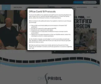 Atlanticcoastbrainandspine.com(Dr. Pribil) Screenshot
