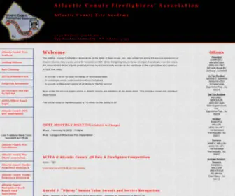 Atlanticcountyfireassoc.org(Atlantic County Firefighters' Association) Screenshot