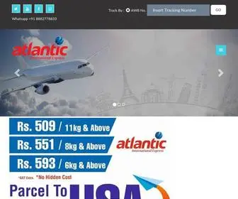 Atlanticcourier.net(Atlantic International Express) Screenshot