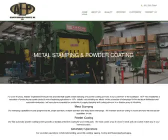 Atlanticengineered.com(Metal Stamping) Screenshot