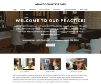 AtlanticFamilyeyecare.net(ATLANTIC FAMILY EYE CARE) Screenshot