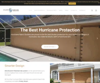 Atlantichurricanefabricshutters.com(Atlantic Hurricane Fabric Shutters) Screenshot