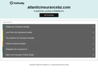 Atlanticinsurancebz.com(Atlantic Insurance Company Limited) Screenshot