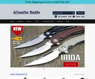 Atlanticknife.com(Atlantic Knife Company) Screenshot