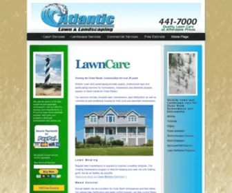 Atlanticlawn.com(Outer Banks) Screenshot