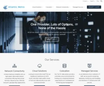 Atlanticmetro.net(Cloud Solutions that Simply Your IT Structure) Screenshot