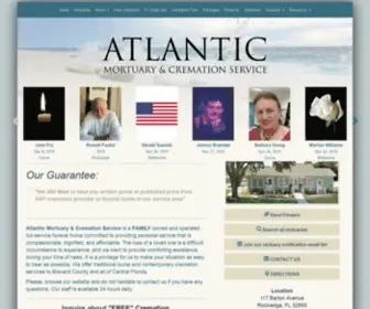 Atlanticmortuary.com(Atlantic Mortuary & Cremation Service) Screenshot