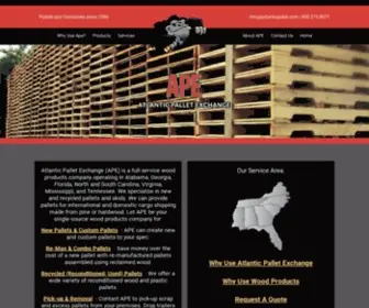 AtlanticPallet.com(Atlantic Pallet Exchange) Screenshot