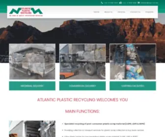 AtlanticPlasticrecycling.co.za(Atlantic Plastic Recycling) Screenshot