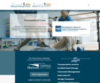 AtlanticPtcenter.com(Atlantic Physical Therapy) Screenshot