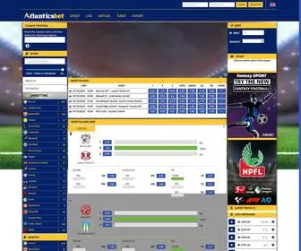 Atlanticsbet.com Screenshot