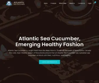 Atlanticseacucumber.ca(Halifax, Nova Scotia) Screenshot