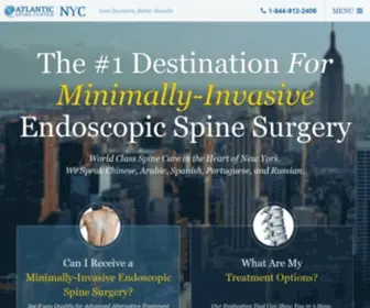 Atlanticspinecenter.nyc(Atlantic Spine Center NYC) Screenshot