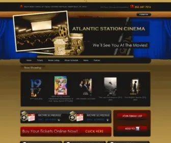Atlanticstationcinema.com(Atlantic Station Cinema) Screenshot