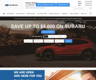 Atlanticsubaru.com(Atlantic Subaru) Screenshot