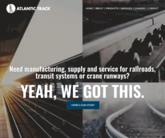 Atlantictrack.com(Atlantic Track) Screenshot