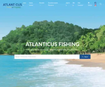 Atlanticusfishing.com.br(Atlanticus Fishing) Screenshot