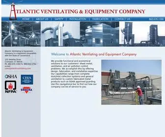 AtlanticVentilating.com(Atlantic Ventilating and Equipment Company) Screenshot