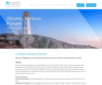 AtlanticVentureforum.ca(#AVFAtlantic Venture Forum) Screenshot