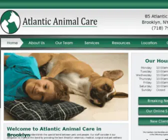 AtlanticVet.com(Atlantic animal care) Screenshot