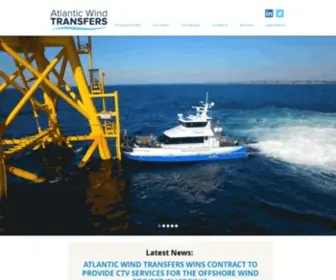 Atlanticwindtransfers.com(Crew Transfer Vessels (CTVs)) Screenshot