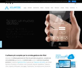 Atlantide-Web.it(Software gestionale rifiuti Atlantide) Screenshot