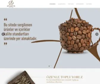 Atlantikcoffee.com(Online Günlük Kahve Satış Sitesi) Screenshot