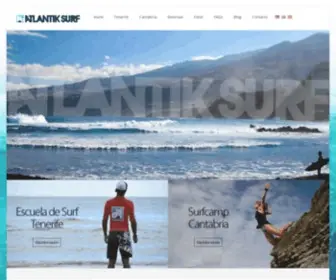 Atlantiksurf.com(AtlantikSurf ©) Screenshot