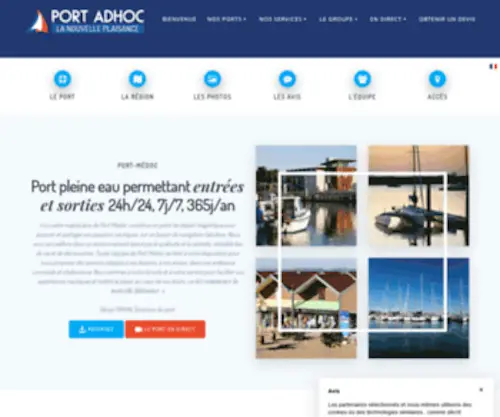 Atlantiquexxl.com(Port-Médoc) Screenshot