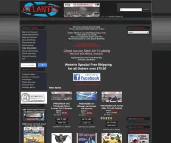 Atlantis-Models.com(Atlantis Plastic Model kits Made in the USA) Screenshot