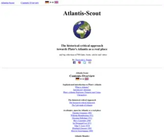 Atlantis-Scout.de(Atlantis-Scout by Thorwald C) Screenshot