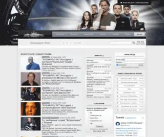 Atlantis-TV.ru(Все о телесериале «Звёздные врата» (Stargate)) Screenshot