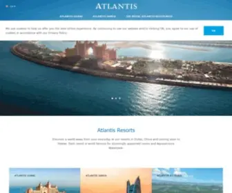 Atlantis.com(Atlantis Resorts) Screenshot