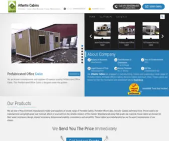 Atlantiscabins.in(Atlantis Cabins) Screenshot