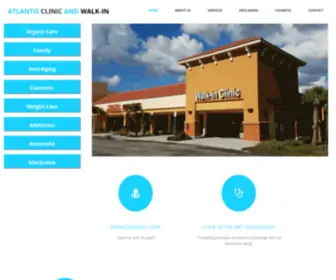 Atlantisclinic.com(Atlantis Clinic) Screenshot